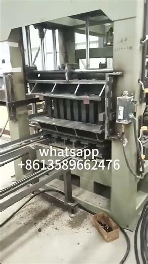 fully automatic concrete block making machine 300-100-150 blocks 18 pcs per mould