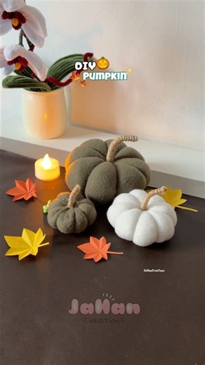 DIY pumpkin ideas ✨🍁 #diy #craft #shortvideo