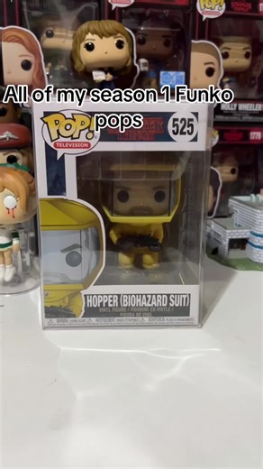 All of my season 1 Funko pops #strangerthings #strangerthings4 #funkopop #fyp #viral