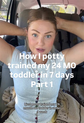This is Part 1 of my Toddler Potty Training Crash Course Series 🚽 ✨ I potty trained all three of my girls between 22 and 28 months, plus so many of the toddlers I nannied (boys included) And honestly? It’s not that hard & so many parents are making it way too complicated & waiting way too long So I'm breaking down exactly how I potty training toddlers, step by step, over the next few posts. Follow along so you don't miss a part! Want the whole plan right now? My NEW class & book, Potty Train in