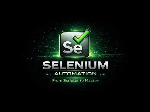 Mastering Selenium Tutorial for Beginners 1: What Selenium Is & How to Start Automation