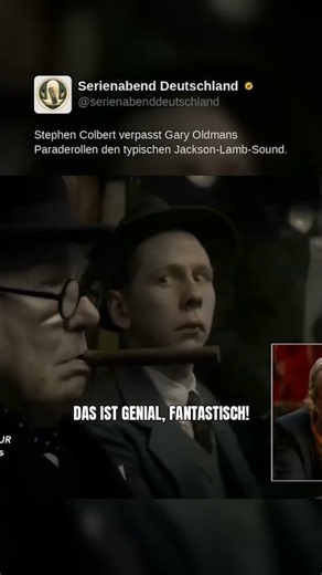 Stephen Colbert verpasst Gary Oldmans Paraderollen den typischen Jackson-Lamb-Sound.