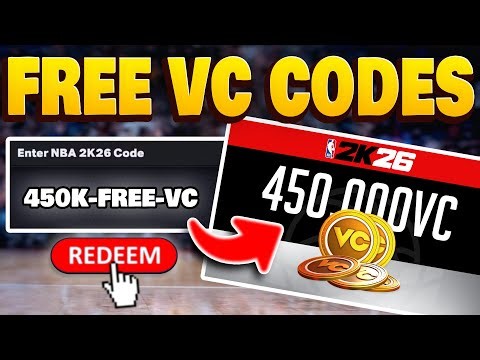 NEW NBA 2K26 Locker Codes | How to get 450,000 Free VC 2K26 Glitch (UPDATED 2026 METHOD)
