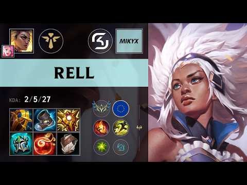(SK Mikyx) Rell Support vs Thresh - EUW Challenger Patch 26.13