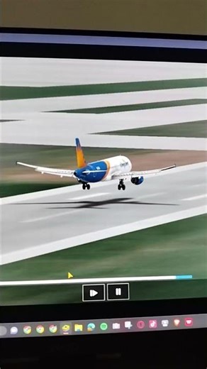 allegiant a320 landing