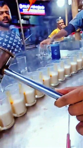 Famous Malai Chai ☕ | Indian Chai Lovers Must Watch! #shorts