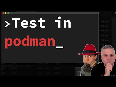 Testing bootc images by running them in Podman before deployment