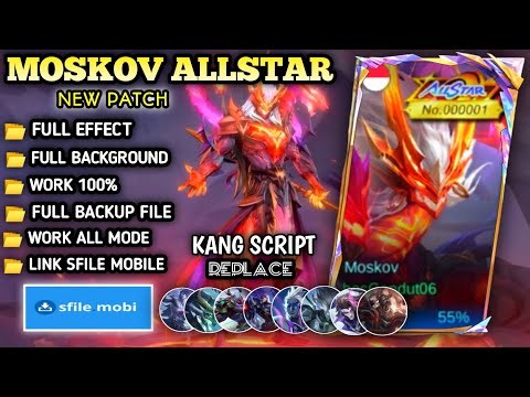 Script Skin Moskov ALLSTAR - Infernal Wyrmlord No Password | Full Effect Voice | Patch Terbaru