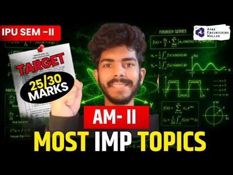 Pass IPU Maths-2 in 1 Day 🚀 MOST IMPORTANT Topics (Unit 3 & 4)