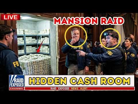 Mansion Raid Details Revealed — Hidden Cash Rooms Shock Investigators | FBI RAID EXPOSED