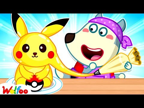 NEW | Me vs Grandma Cooking Challenge 🍰 | Amazing Cooking Hacks | Wolfoo Channel | Kids Cartoon