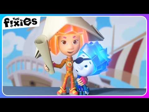 Pirate Adventure 🏴‍☠️ | The Fixies | Educational Cartoons For Kids