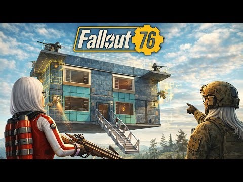 Fallout 76 | Wir bauen einen schwebenden Palast Dichtners Mega Base entsteht