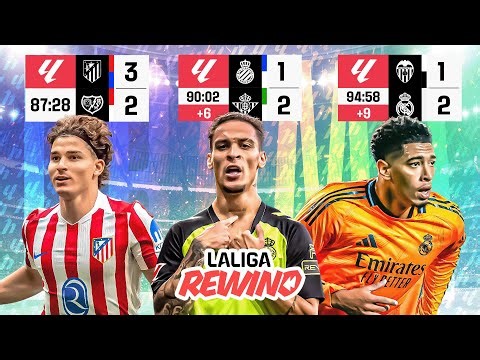 ¡GOLAZOS en LALIGA en los MINUTOS FINALES 2025! ⌛