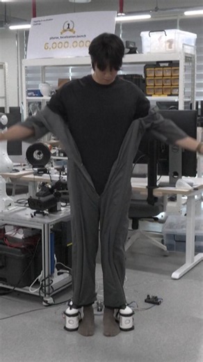 This piece of clothing can dress you in about ten seconds