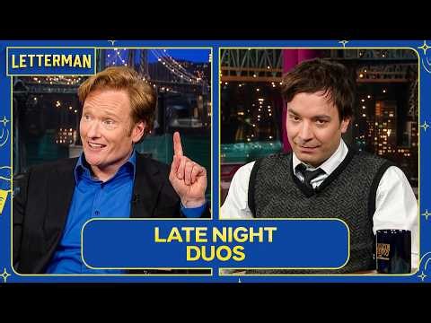 Conan O’Brien and Jimmy Fallon Go Head-to-Head with Dave | David Letterman