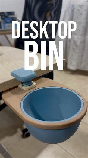3D Printing Desktop Bin 🗑️