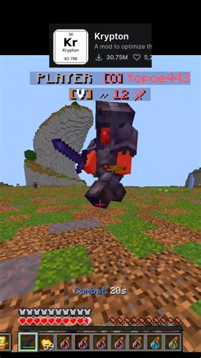 BEST MODS FOR PVP#minecraft#pvp#marlow#best