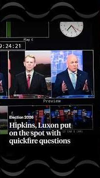 Hipkins, Luxon put on the spot with quickfire questions | RNZ
