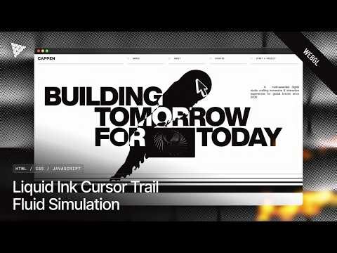 Building the Most Satisfying Cursor Trail on the Web (Fluid Simulation)