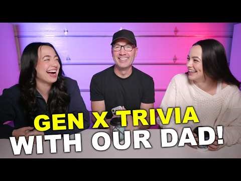 Our Dad Tests Our 1980s Knowledge! - Merrell Twins