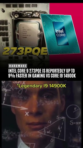 Intel Core 9 273PQE DESTROYS i9-14900K