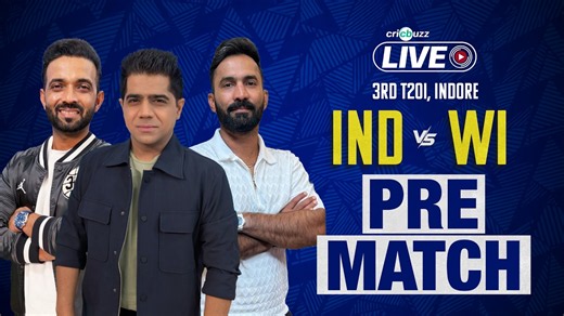 Cricbuzz Live: West Indies opt to bowl | Nitish and Prince IN | Dube and Kuldeep OUT