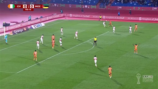 🏆 𝔸𝔽ℂ𝕆ℕ 𝟚𝟘𝟚𝟝 🏆 ⚽️ ⒼⓄⒶⓁ: Ivory Coast are currently leading against Mozambique! 🇨🇮 1⃣➖0⃣ 🇲🇿 🚨 LIVE 📺 SABC 2 🌐 sabc-plus.com #SABCSportFootball #TotalEnergiesAFCON2025 #ItsGameOnEverywhere