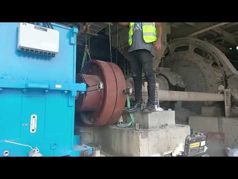 "Perfect Laser Shaft Alignment for Motor, Gearbox & Auxiliary Unit | Cement Factory | Panpush"