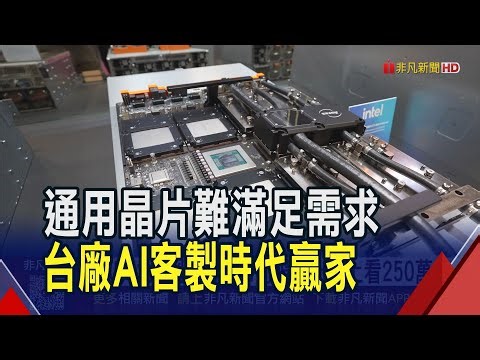 AI算力重組 明年AI伺服器出貨上看250萬台 AI客製化算力爆發 ASIC明年出貨占比衝38%｜非凡財經新聞｜20251230