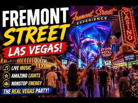 Exploring Fremont Street in Las Vegas #explore #travel #subscribe