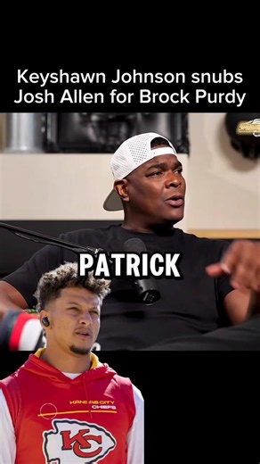 Keyshawn Johnson snubs Josh Allen for Brock Purdy @AllTheSmokeProductions #keyshawn