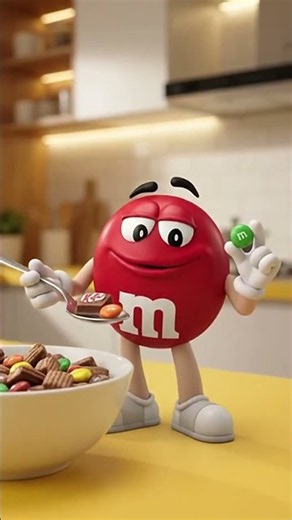Nestle KitKat M&Ms Cereal Commercial