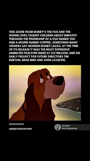 Tod and Copper in Disney's The Fox and the Hound (1981)