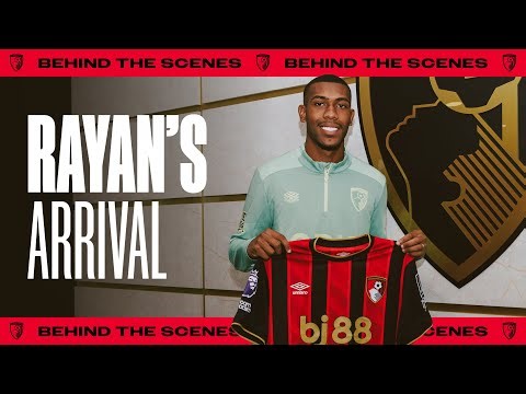 Day One in Bournemouth: Behind-the-scenes of Rayan's first steps into life in the Premier League