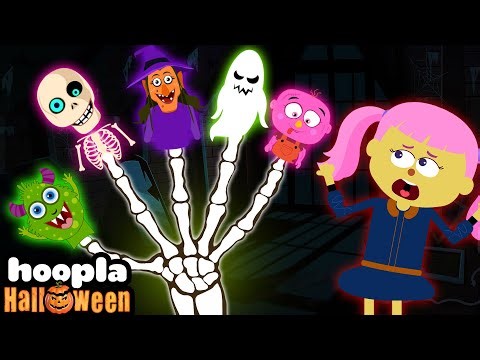 Spooky Family Where Are You? 👻 Finger Family Songs and Rhymes | Hoopla Halloween