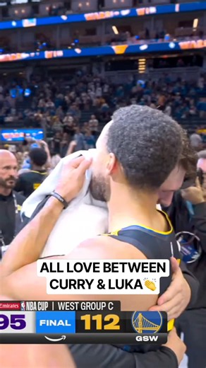 Luka And Steph Share A Special Moment At Center Court After An Epic Battle In The Bay 🤝🏆