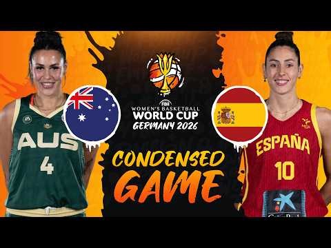 Quarter-Finals | Australia 🇦🇺 v Spain 🇪🇸 | Extended Highlights | FIBA Women's World Cup 2026