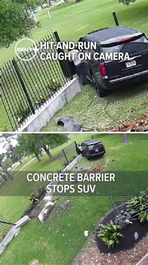 Hit and run caught on camera