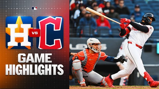 Astros vs. Guardians Game Highlights (4/20/26) | MLB Highlights