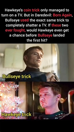 Bullseye vs Hawkeye Ends in Seconds? #shorts