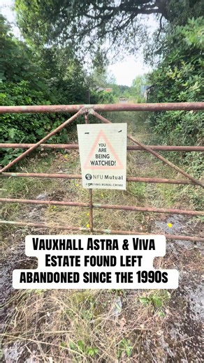 Abandoned Vauxhall Astra & Viva Estate Left Since 1990s