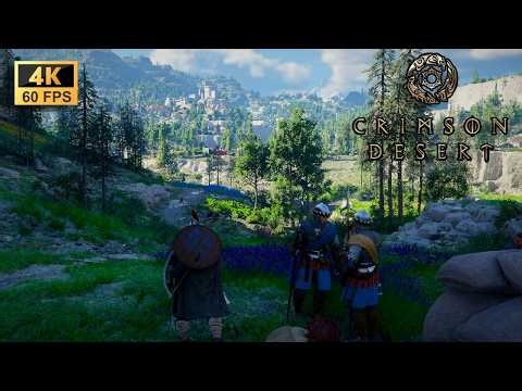 The Draw Distance is INSANE! Exploring Crimson Desert [4K]