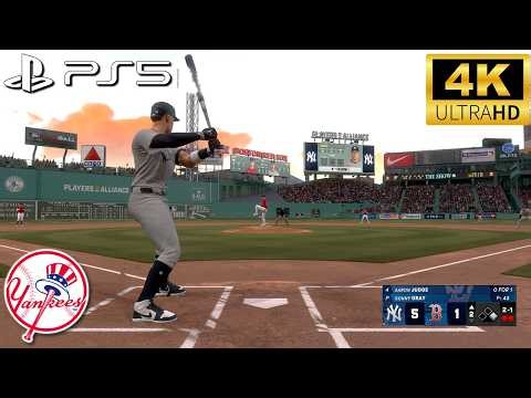 MLB The Show 26 Franchise Gameplay- New York Yankees vs. Boston Red Sox (PS5 4K)
