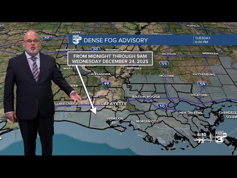 KATC Weather Forecast 6pm 12-23-25