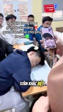 Ngủ gật được mẹ gọi dậy: 😆 #shorts