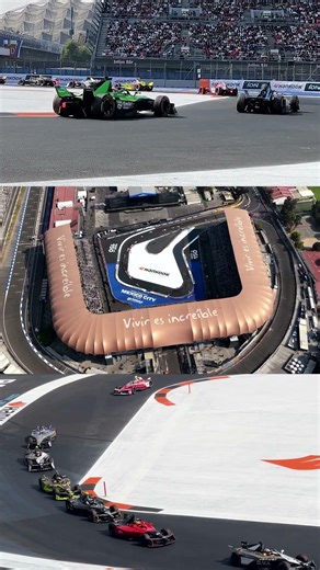 This slo mo is CINEMA 🤩 #FormulaE #Motorsport #Racing