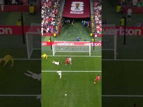 Embolo scores Switzerland first goal against Argelia. #FIFAWorldCupOnYT