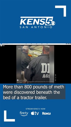 Houston DEA agents stop a truck loaded with meth
