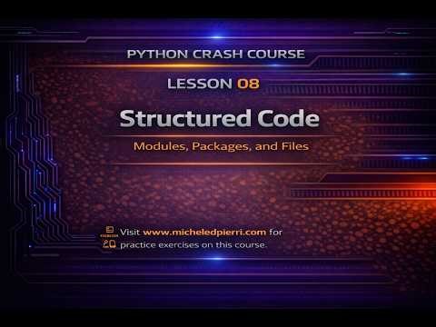 Python Modules & File I/O: Organize Code and Read/Write Data